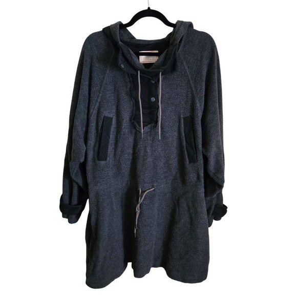 Free People We The Free Sadie Surplus Knit Pullover Fleece Jacket Size L - Picture 2 of 11